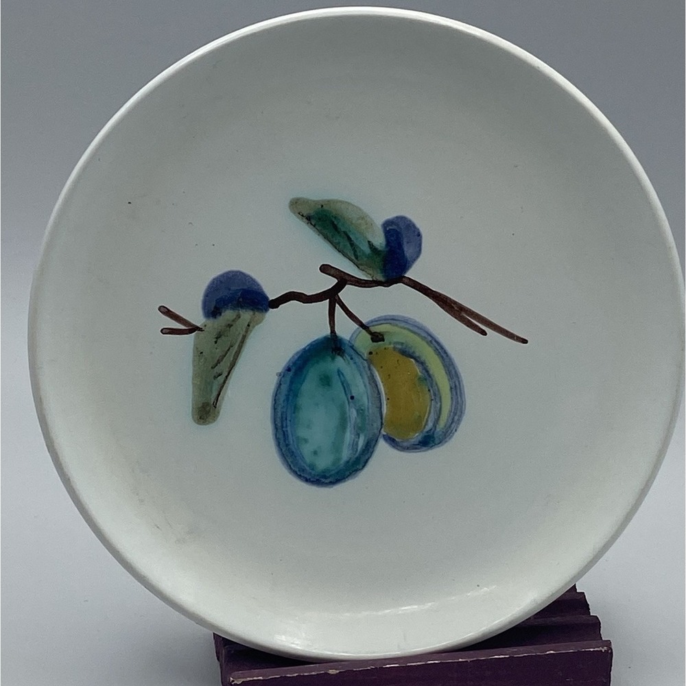 Vtg Royal Gouda Goedewaagen Fruits Bread & Butter‎ Plate (s) Holland Netherlands